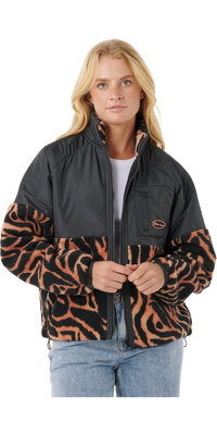 2025 Rip Curl Da Donna Keepsakes Anti-Series Polar Fleece 09OWFL - Black