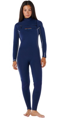 2025 Rip Curl Da Donna Steph Gilmore Dawn Patrol 3/2mm Chest Zip Muta 16YWFS - Navy