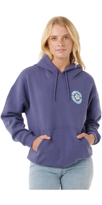 2025 Rip Curl Womens Surf Puff Heritage Hoodie 0A0WFL - Navy