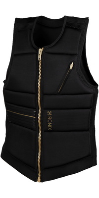 2025 Ronix Womens Rise Impact Vest R21V-IMP-W-RIS - Black / Gold