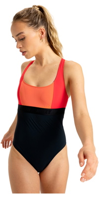 2025 Roxy Da Donna Active Pezzo Unico Colorblock ERJX103711 - Anthracite