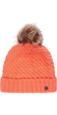 2025 Roxy Womens Blizzard Beanie ERJHA04415 - Coral Chic