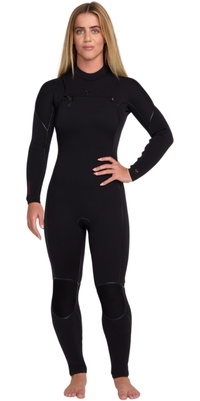 2025 Roxy Da Donna Elite Xtra Warm 4/3mm Chest Zip Muta 26BW213501 - Black
