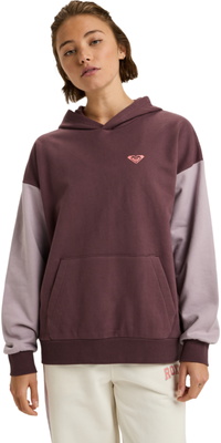 2025 Roxy Da Donna Essential Energy Hoodie Fleece ERJFT05009 - Huckleberry