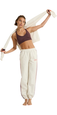 2025 Roxy Da Donna Essential Energy Jogger ERJFB03486 - Whisper White