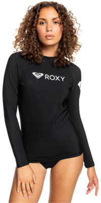 2025 Roxy Da Donna Maglia Termica A Maniche Lunghe In Lycra ERJWR03555 - Anthracite