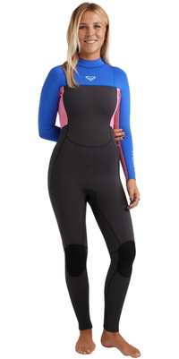 2026 Roxy Da Donna Prologue+ 5/4mm Back Zip Muta 26BW213517 - Cobalt