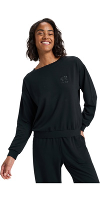 2025 Roxy Da Donna Surfing By Moonlight Modal Blend Lounge Top ERJFT05008 - Anthracite