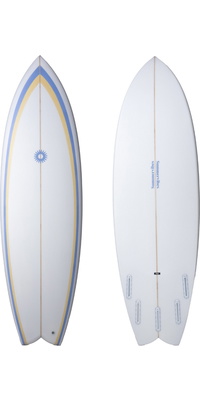 2026 Summer Vibes Tavola Da Surf A Forma Di Pesce EGSVSUFI-BLU - Blue