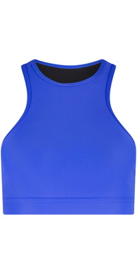 2026 Wallien Womens Bikini Top Racerfront Tie 102035002 - Cobalt Blue