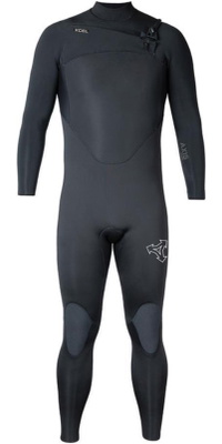 2026 Xcel Da Uomo Axis 4/3mm Chest Zip Muta ME43ZAX5 - Black