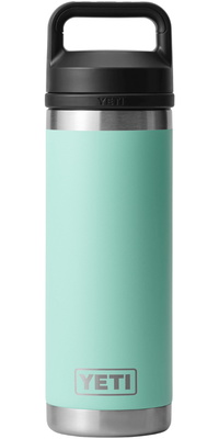 2026 YETI Rambler Bottiglia Da 18 OZ Con Tappo Chug 70000003462 - Seafoam