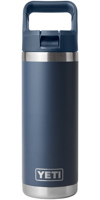 2026 YETI Rambler 18 OZ Colour Straw Bottle 70000003481 - Navy