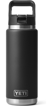 2026 YETI Rambler® 26 OZ Bottiglia Con Cannuccia 70000003492 - Black