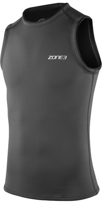 ZONE3 Da Uomo Black 2026 Gilet Yulex NA25MYV104 - / Grigio