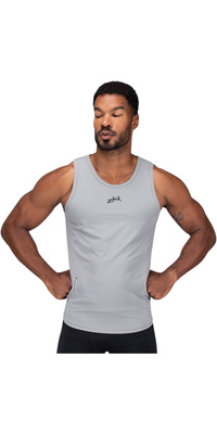 2026 Zhik Da Uomo Eco Spandex LT Race Singlet VST-0140-M-PLT - Platinum