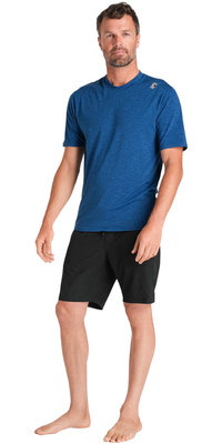 2026 C-Skins Da Uomo Nuwave Maglietta Da Surf A Maniche Corte Con Protezione UV C-NLYSURFM - Deep Blue