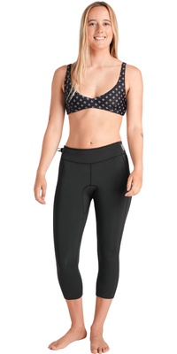 2026 C-Skins Da Donna Nuwave Solace Lite 1.5mm Leggings A 3/4 C-NSOL15LE34 - Black / Black / Bianco