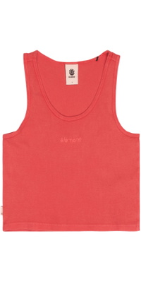 2026 Element Da Donna Canotta A Vita Bassa Crop Tank Top ELJKT00116 - Cardinal