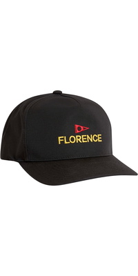 Cappellino In Twill Strutturato Con Logo  Da Uomo  2026 Florence Marine X FHW00051 - Black
