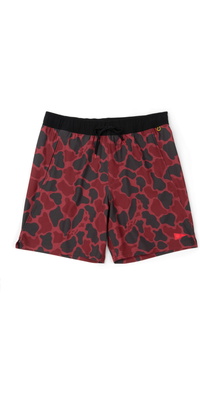 Pantaloncini Elasticizzati Standard 2026  Florence Marine X  FMBS00041 - Maroon Camo