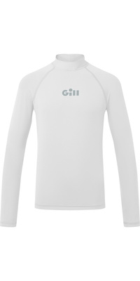 2026 Gill Junior Zenzero Rash Vest 5109J - White