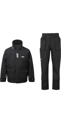 2026 Gill Da Uomo OS3 Coastal Tuta Da Vela Da Crociera OS34JOS33P - Black