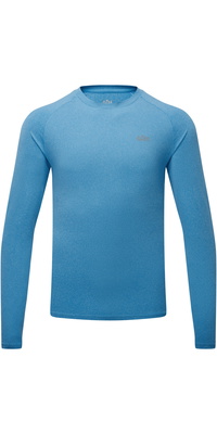 2026 Gill Da Uomo Maglia A Maniche Lunghe Pursuit 1116 - Blue Melange