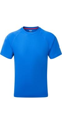 2026 Gill Da Uomo UV Tec Tee UV010 - Tidal Blue