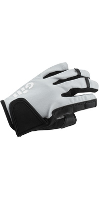 2026 Gill Womens Championship Short Finger Gloves 7243W - Light Grey