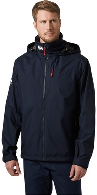 2026 Helly Hansen Da Uomo Crew Giacca Da Vela Con Cappuccio 2.0 34443 - Navy