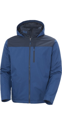 2026 Helly Hansen Da Uomo Crew Hooded Giacca A Pile 34526 - Dark Blue