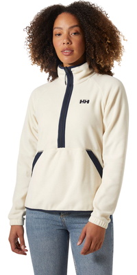 2026 Helly Hansen Da Donna Rig 1/2 Zip Fleece 54082 - Cream
