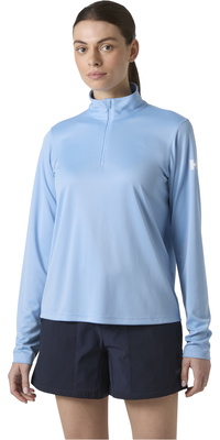 2026 Helly Hansen Da Donna Tech 1/2 Zip 49562 - Bright Blue