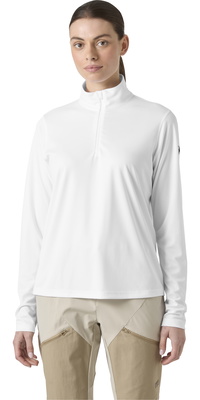 2026 Helly Hansen Da Donna Tech 1/2 Zip 49562 - White