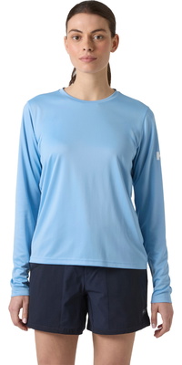 2026 Helly Hansen Da Donna Tech Crew Long Sleeve 2.0 49579 - Bright Blue