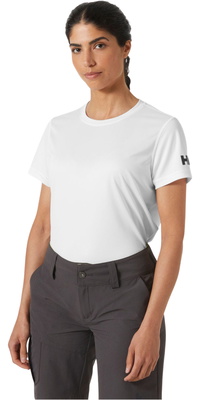 2026 Helly Hansen Da Donna Tech T-Shirt 2.0 49580 - White