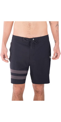 2026 Hurley Da Uomo Phantom Block Party Renegade 18 Boardshorts MBS0010910 - Black