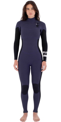 2026 Hurley Da Donna Plus 4/3mm Chest Zip Muta WFS0012403 - Vintage Iris