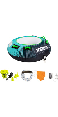 Jobe Rumble 1 Person Towable Package 2026 238826001 - Teal