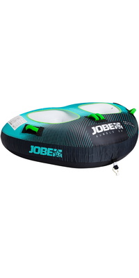 2026 Jobe Rumble 2 Person Towable 230226001 - Black / Turchese