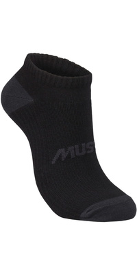 2026 Musto Essential 3 Pack Trainer Sock 86039 - Black