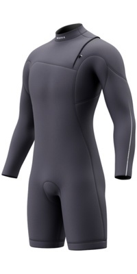 2026 Mystic Da Uomo The One 3/2mm Zip Free Manica Lunga Shorty Muta 35000.260061 - Dark Navy