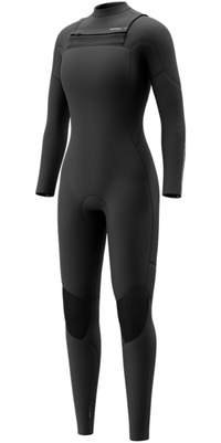 2026 Mystic Da Donna Jayde 5/3mm Double Chest Zip Muta 35000.260005 - Black