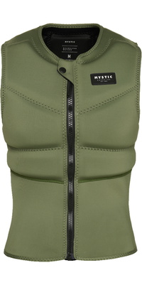 2026 Mystic Da Donna Star Front Zip Impact Vest 35005.230232 - Olive Green