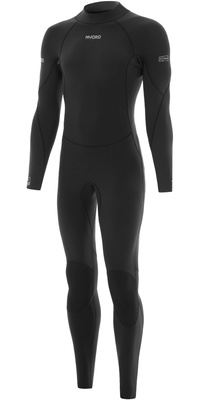 2026 Nyord Da Uomo Solu Yulex 3/2mm Back Zip Fl Muta SOLM32FLBZ001 - Black