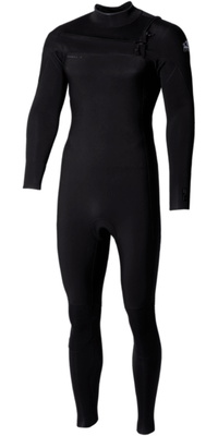 2026 ONeill Bambino Epic 3/2mm Chest Zip Muta 5654 - Black / Black / Black
