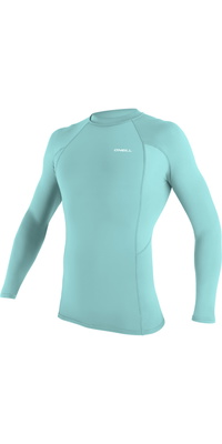 2026 ONeill Da Uomo Basic Skins Canotta In Lycra A Maniche Lunghe 5714 - Canal Blue