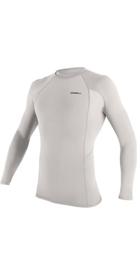 2026 ONeill Da Uomo Basic Skins Canotta In Lycra A Maniche Lunghe 5714 - High Rise