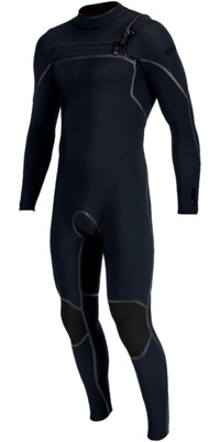 2026 ONeill Da Uomo Hyperfreak Fire 3/2mm+ Chest Zip Muta 5660 - Carbon / Carbon